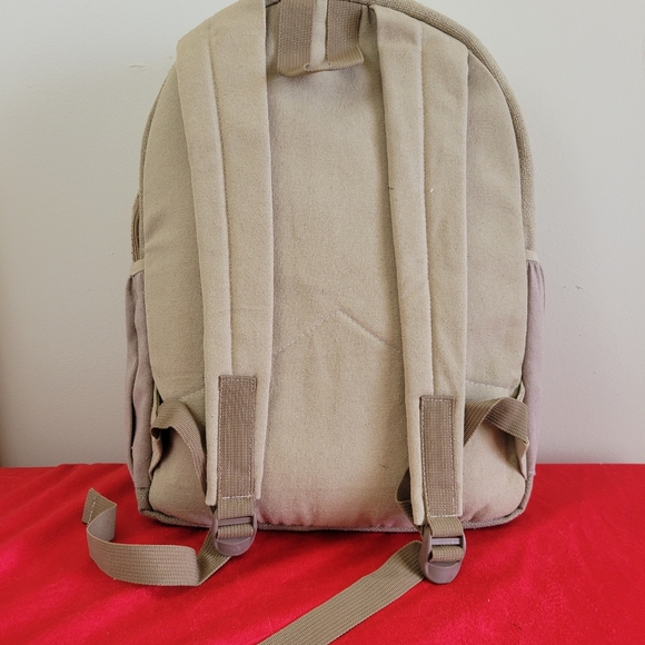 MOVING SALE FINAL PRICE NWOT Handmade Hemp & Cotton Patchwork Back… - Picture 4 of 6